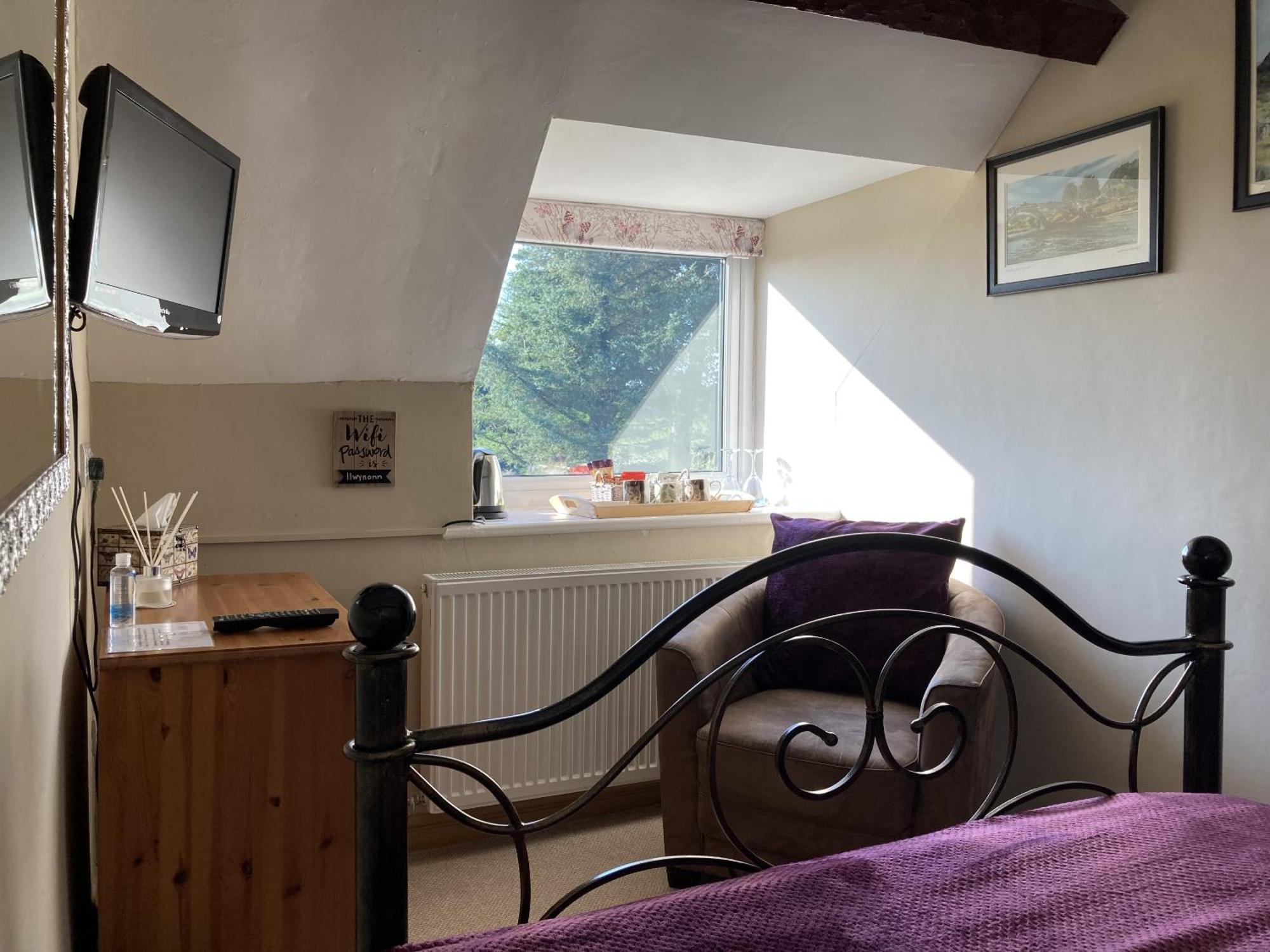 Pentrefoelas Llwyn Onn Guest House, North Wales חדר תמונה